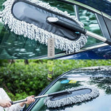 Microfiber Car Cleaning Duster | Telescopic Handle Exterior & Interior Cleaner