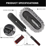 Microfiber Car Cleaning Duster | Telescopic Handle Exterior & Interior Cleaner